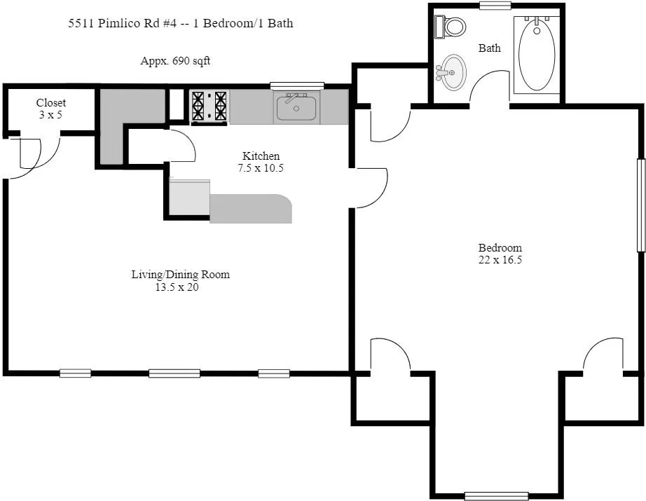 5511 Pimlico — Brooks Management Company